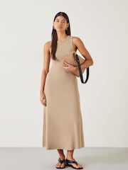 Braun - Hush Rosita Jersey Maxi Dress - Bild 1 von 5