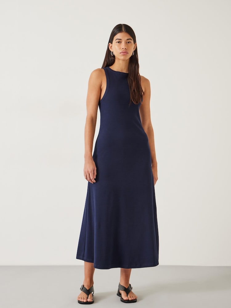 Blau - Hush Rosita Jersey Maxi Dress - Bild 1 von 5 Blau - Hush Rosita Jersey Maxi Dress - Bild 1 von 5