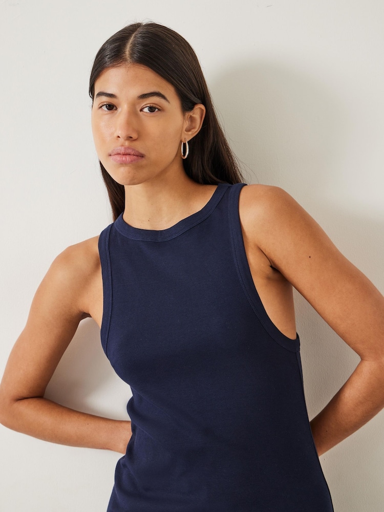 Blau - Hush Rosita Jersey Maxi Dress - Bild 2 von 5