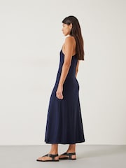 Blau - Hush Rosita Jersey Maxi Dress - Bild 4 von 5