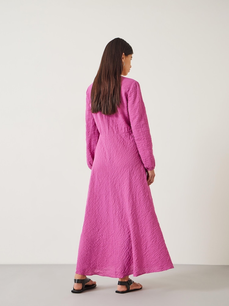 Hush Purple Venus Volume Maxi Dress - Image 3 of 5