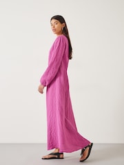 Hush Purple Venus Volume Maxi Dress - Image 4 of 5