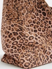 Hush Animal Printed Britney Canvas 100% Cotton Tote Bag - Image 4 of 4