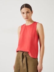 Hush Red Alora Back Knot Tank Top - Image 1 of 4