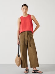 Hush Red Alora Back Knot Tank Top - Image 2 of 4