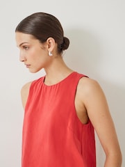 Hush Red Alora Back Knot Tank Top - Image 3 of 4