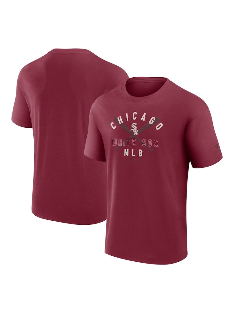 Fanatics Red 100% Cotton Chicago Sox Clubhouse Rebel Short Sleeve Crew T-Shirt - Image 1 of 3
