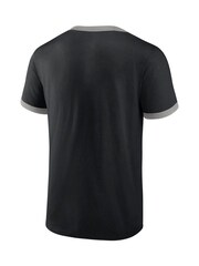 Fanatics Chicago Sox Fundamental Short Sleeve Ringer Black T-Shirt - Image 2 of 3