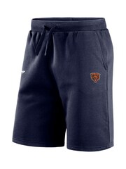 Fanatics Blue Chicago Bears Primary Logo Graphic Fleece Shorts - Image 3 of 3