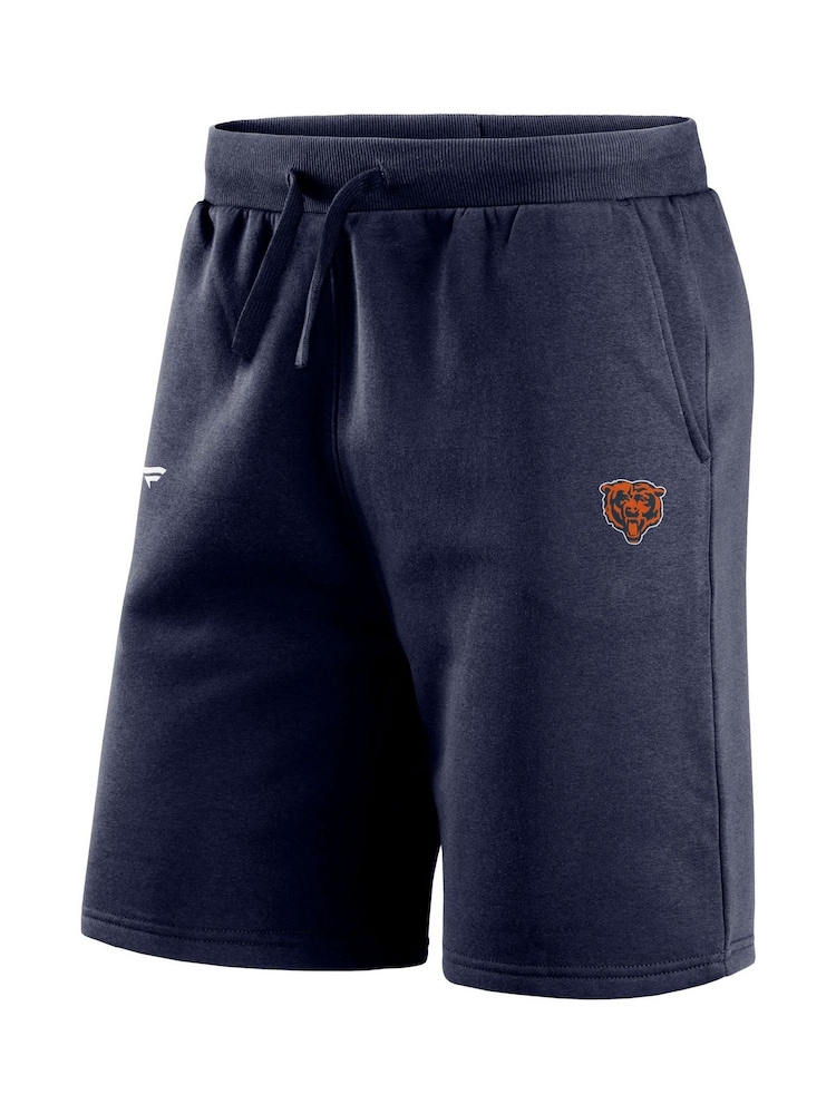 Fanatics Blue Chicago Bears Primary Logo Graphic Fleece Shorts - Image 3 of 3