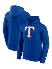 Fanatics Blue Texas Rangers Primary Logo Graphic Hoodie - Image 1 of 3