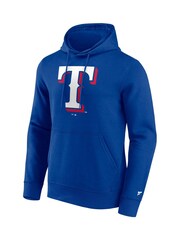 Fanatics Blue Texas Rangers Primary Logo Graphic Hoodie - Image 3 of 3