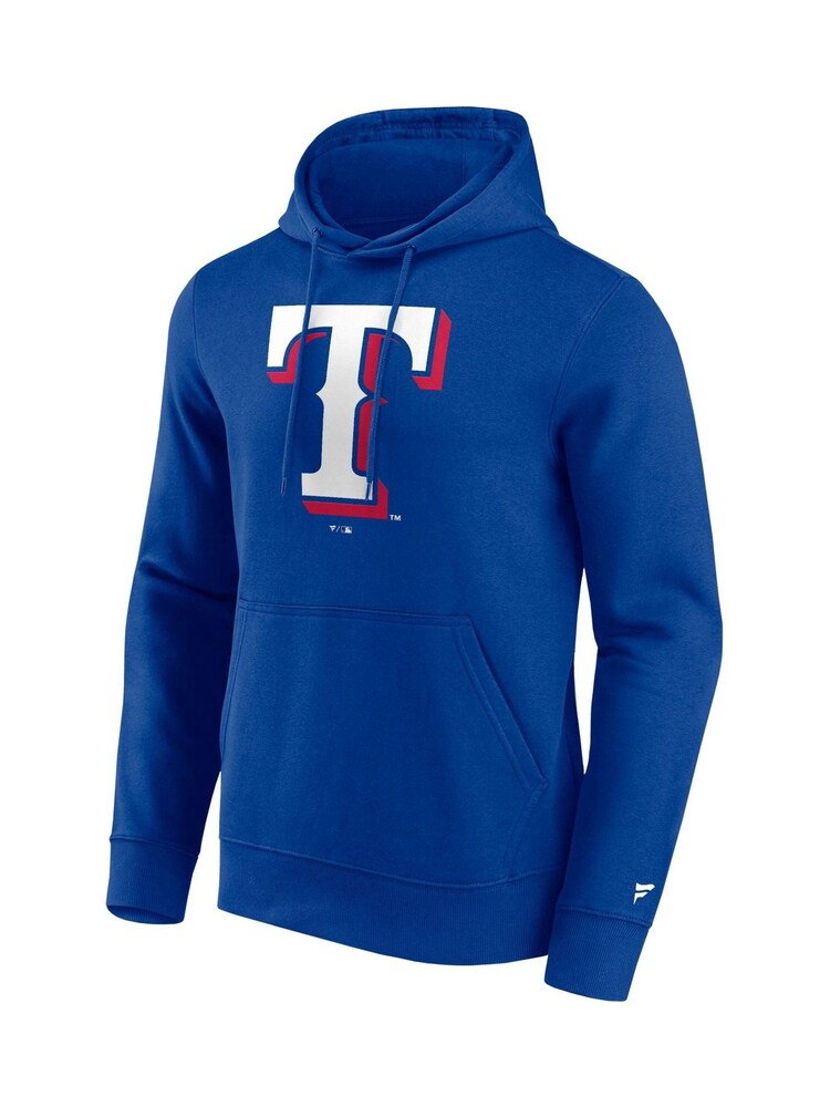 Fanatics Blue Texas Rangers Primary Logo Graphic Hoodie - Image 3 of 3