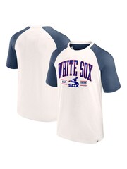 Fanatics Chicago Sox Heritage Short Sleeve Cream T-Shirt - Image 1 of 3