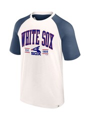 Fanatics Chicago Sox Heritage Short Sleeve Cream T-Shirt - Image 3 of 3
