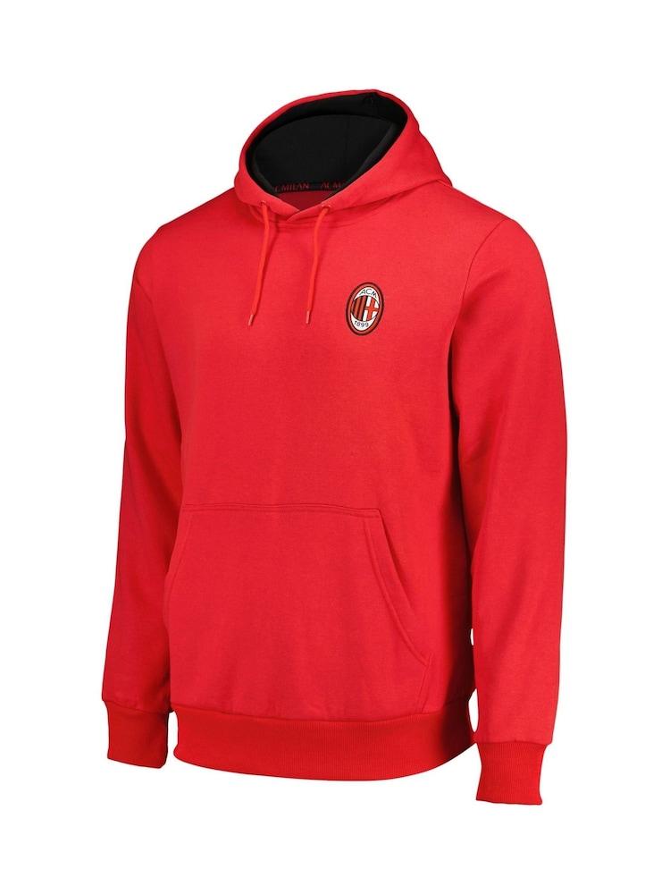 Fanatics Red AC Milan Core Hoodie - Image 3 of 3 Fanatics Red AC Milan Core Hoodie - Image 3 of 3