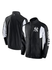 Fanatics New York Yankees Woven Track Black Jacket - Image 1 of 3