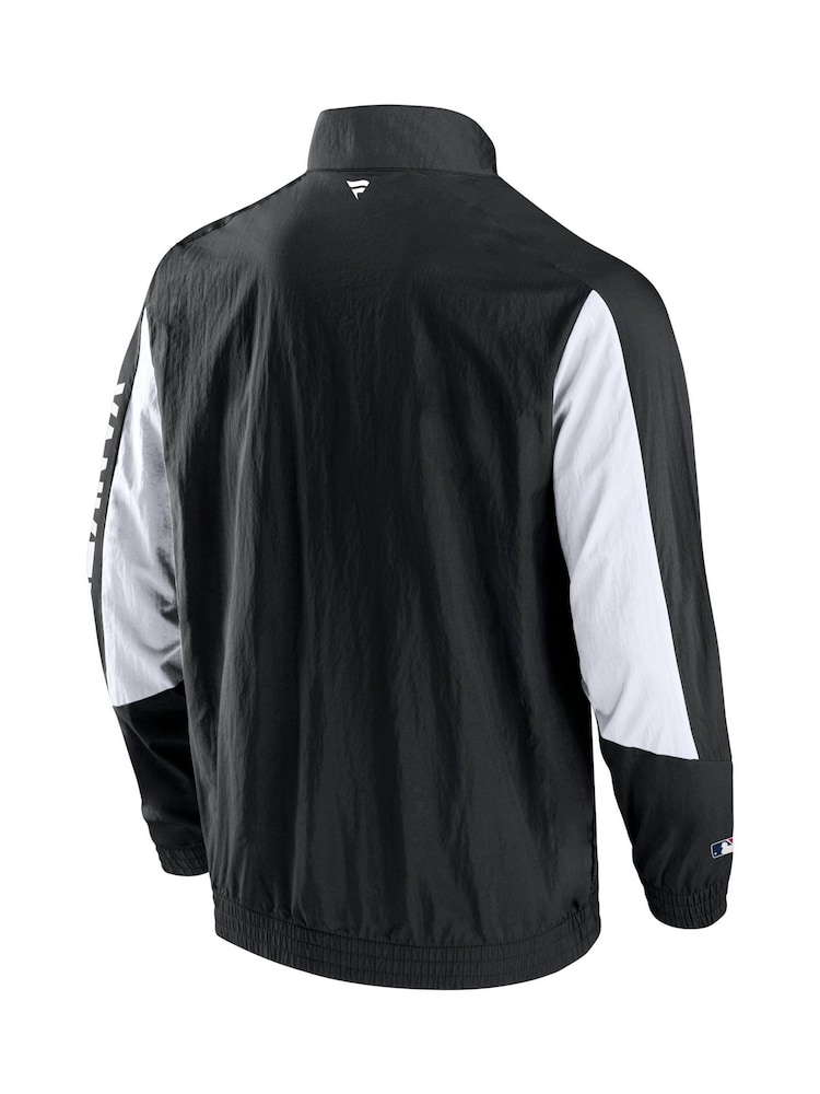 Fanatics New York Yankees Woven Track Black Jacket - Image 2 of 3
