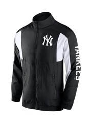 Fanatics New York Yankees Woven Track Black Jacket - Image 3 of 3