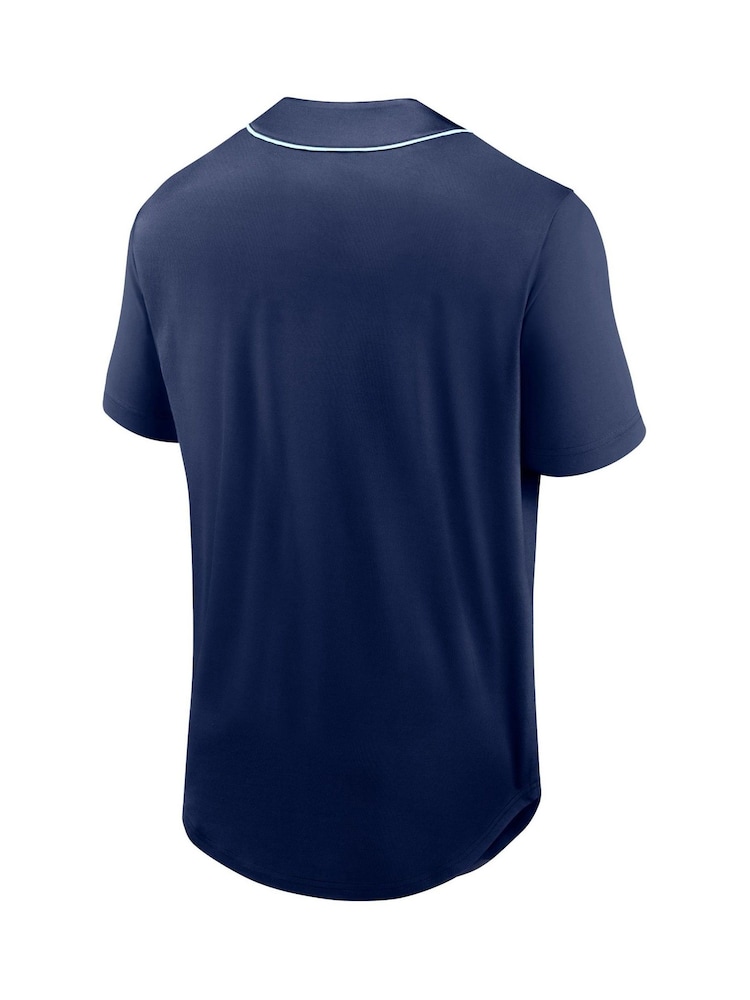 Fanatics Blue Boston Sox Iridescent Foundation Football Shirt - Image 2 of 3