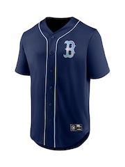 Fanatics Blue Boston Sox Iridescent Foundation Football Shirt - Image 3 of 3