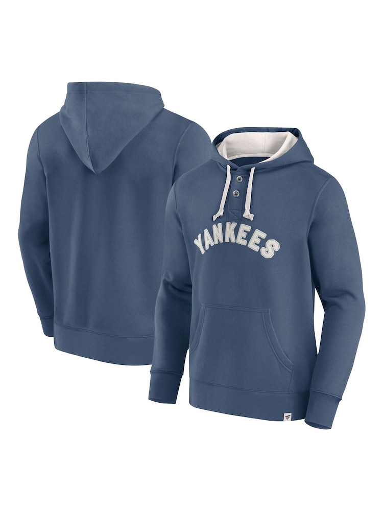 Fanatics Blue New York Yankees Heritage Pullover Hoodies - Image 1 of 3