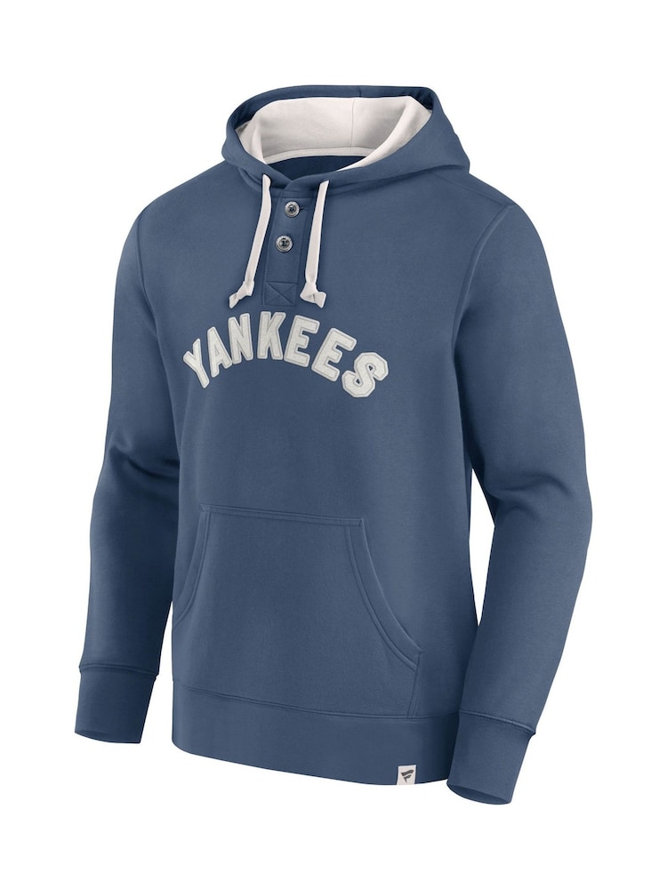 Fanatics Blue New York Yankees Heritage Pullover Hoodies - Image 3 of 3