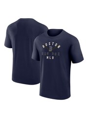 Fanatics Blue Boston Sox Clubhouse Rebel Short Sleeve 100% Cotton Crew T-Shirt - Image 1 of 3
