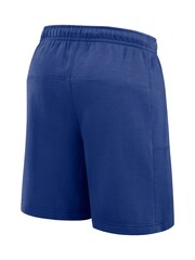 Fanatics Blue Texas Rangers Arched Kicker Fleece Shorts - Image 2 of 3