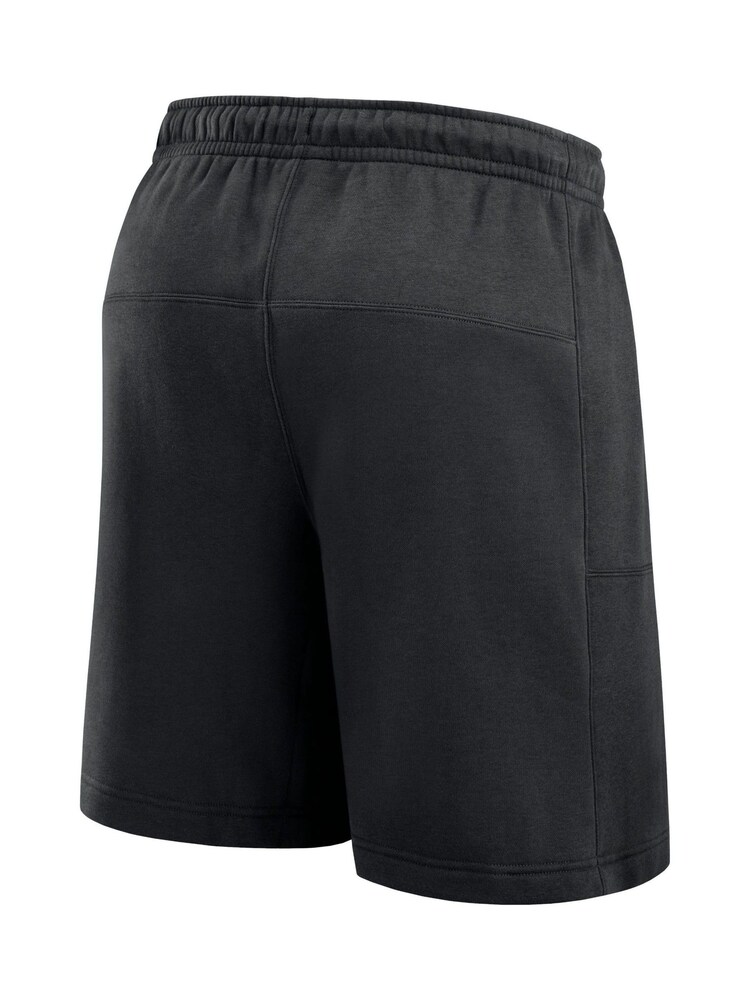 Fanatics San Diego Padres Arched Kicker Fleece Black Shorts - Image 2 of 3