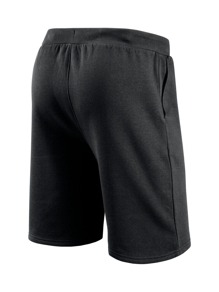 Fanatics New York Mets Primary Logo Graphic Fleece Black Shorts - Image 2 of 3
