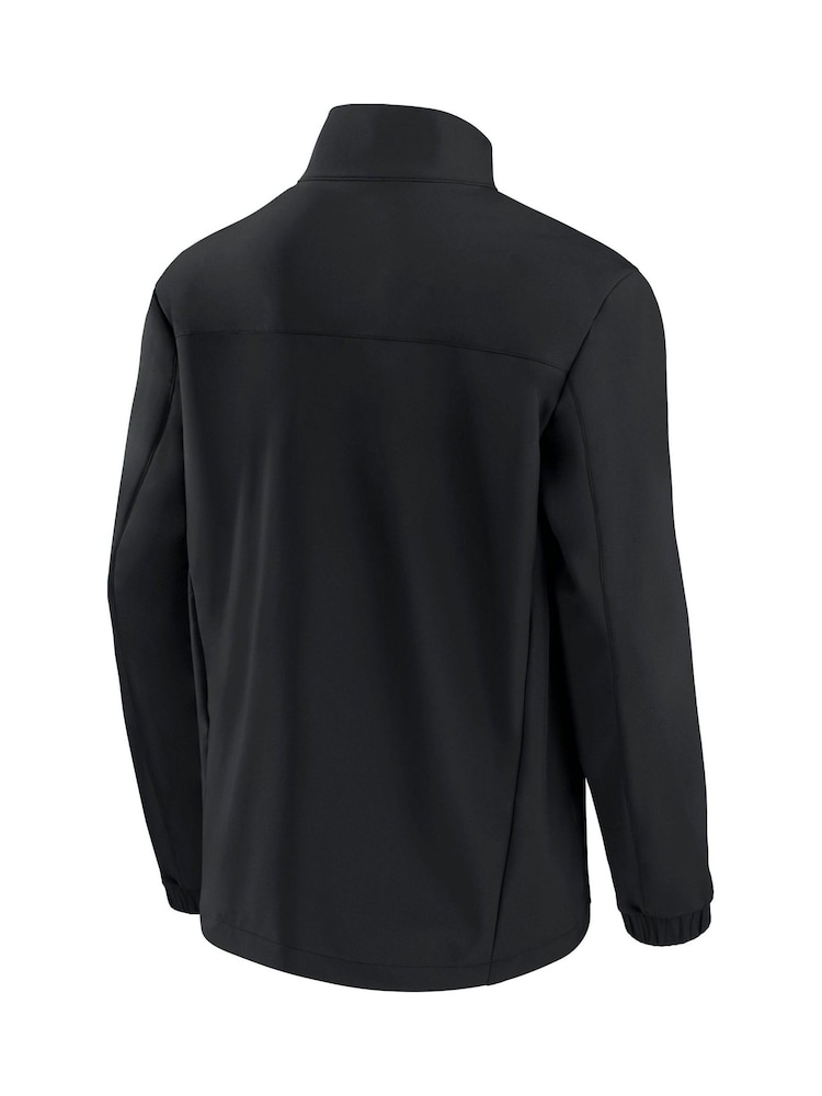 Fanatics Aston Villa Softshell Black Jacket - Image 2 of 3