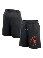 Fanatics San Francisco Giants Arched Kicker Fleece Black Shorts - Image 1 of 3