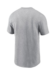 Fanatics Grey 100% Cotton Kansas City Chiefs Nike Super Bowl Champions 2023 Trophy Collection T-Shirt - Image 2 of 3