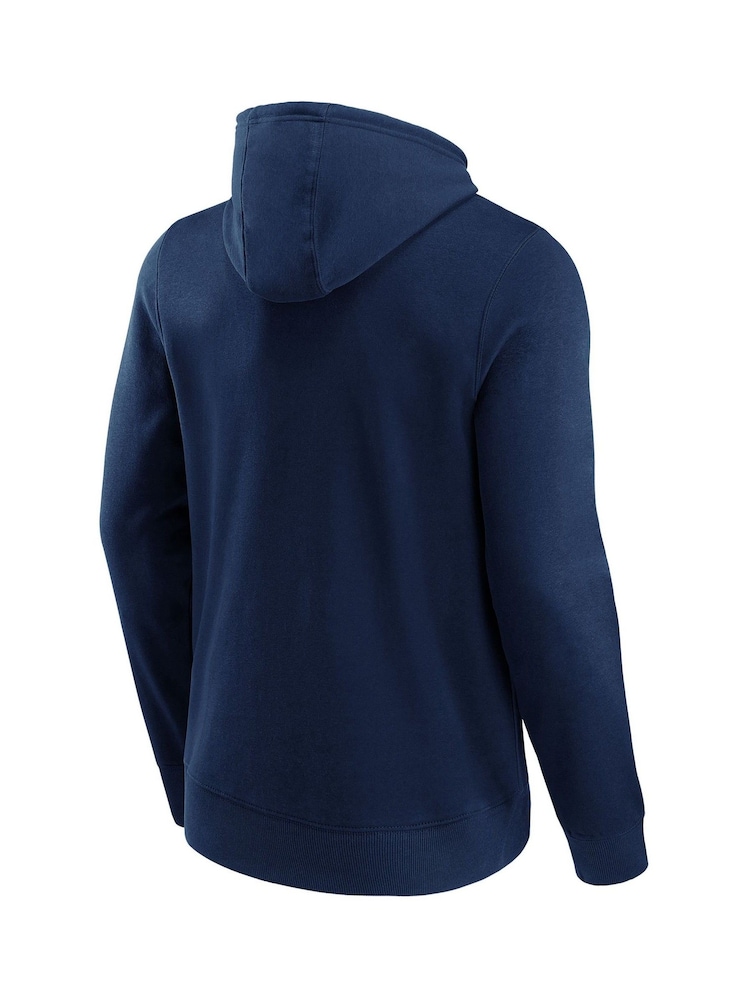 Fanatics Blue New England Patriots Primary Logo Graphic Hoodie - Image 2 of 3 Fanatics Blue New England Patriots Primary Logo Graphic Hoodie - Image 2 of 3