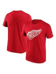 Fanatics Red 100% Cotton Detroit Wings Primary Logo Graphic T-Shirt - Image 1 of 3