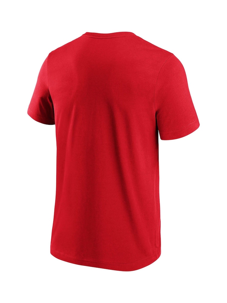 Fanatics Red 100% Cotton Detroit Wings Primary Logo Graphic T-Shirt - Image 2 of 3