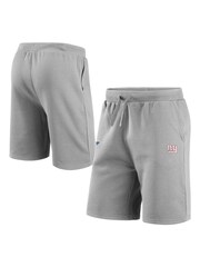 Fanatics Grey New York Giants Primary Logo Graphic Fleece Shorts - Image 1 of 3