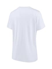 Fanatics Womens Large 100% Cotton England Essentials Crest White T-Shirt - Image 3 of 3