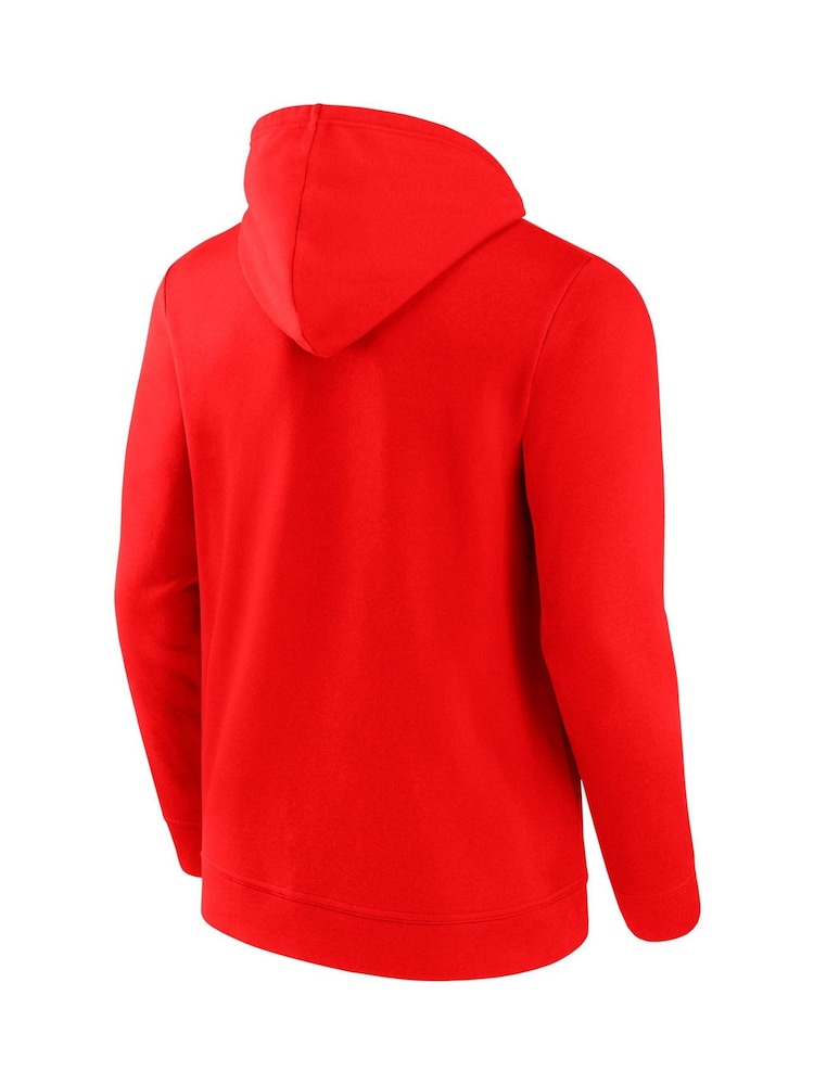 Fanatics Small Red Formula 1 Essentials Logo Full Zip Hoodie - Image 2 of 3
