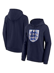 Fanatics Womens Large Blue England Essentials Crest Hoodie - Image 1 of 3
