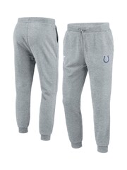 Fanatics Grey Indianapolis Colts Primary Logo Graphic Fleece Joggers - Image 1 of 3