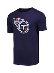 Fanatics Blue 100% Cotton Tennessee Titans Primary Logo Graphic T-Shirt - Image 3 of 3