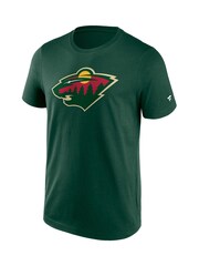 Fanatics Green 100% Cotton Minnesota Wild Primary Logo Graphic T-Shirt - Image 3 of 3