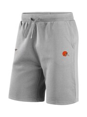 Fanatics Cleveland Browns Primary Logo Graphic Fleece Grey Shorts - Image 3 of 3