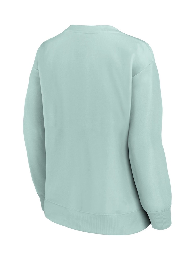 Fanatics Womens Green Formula 1 Mono Logo Graphic Crew Sweatshirt - Image 3 of 3