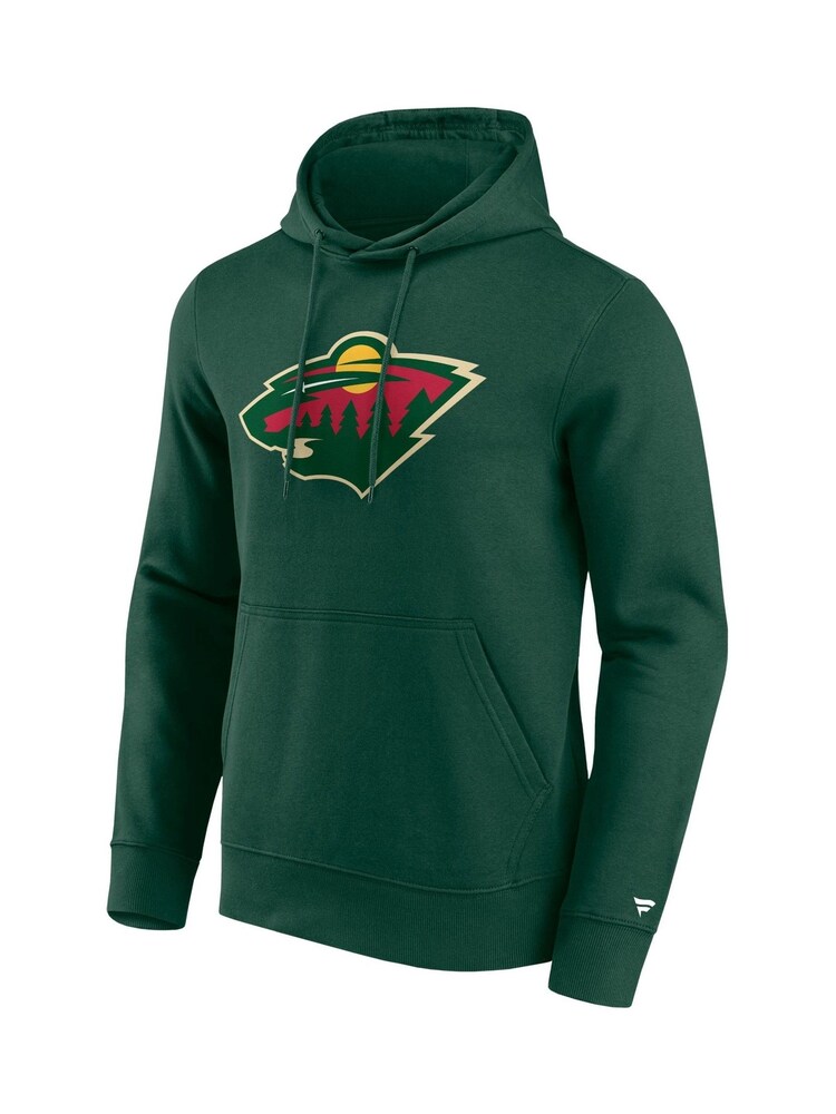Fanatics Green Minnesota Wild Primary Logo Graphic Hoodie - Image 3 of 3