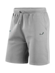 Fanatics Grey Philadelphia Eagles Primary Logo Graphic Fleece Shorts - Image 3 of 3