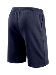 Fanatics Blue Seattle Seahawks Primary Logo Graphic Fleece Shorts - Image 2 of 3