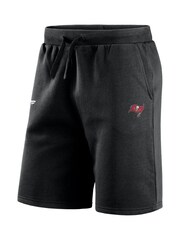 Fanatics Tampa Bay Buccaneers Primary Logo Graphic Fleece Black Shorts - Image 3 of 3
